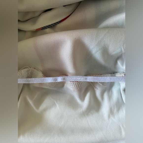 Bailey Blue Halter Dress Striped Multi Color High Low - Medium - Picture 8 of 8